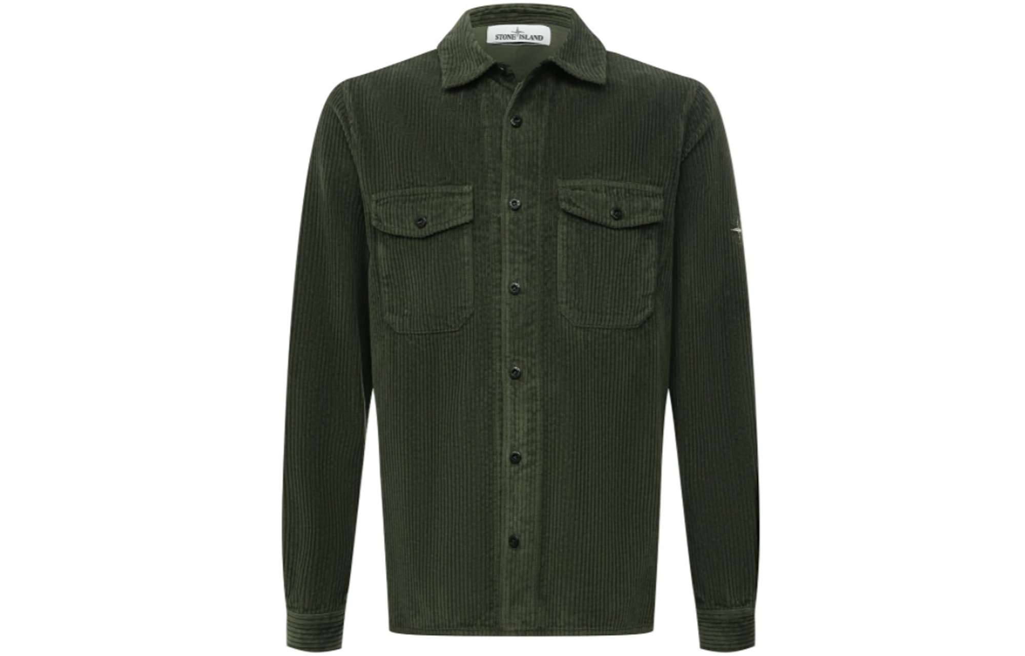 【代購】STONE ISLAND Shirt Men's Army Green