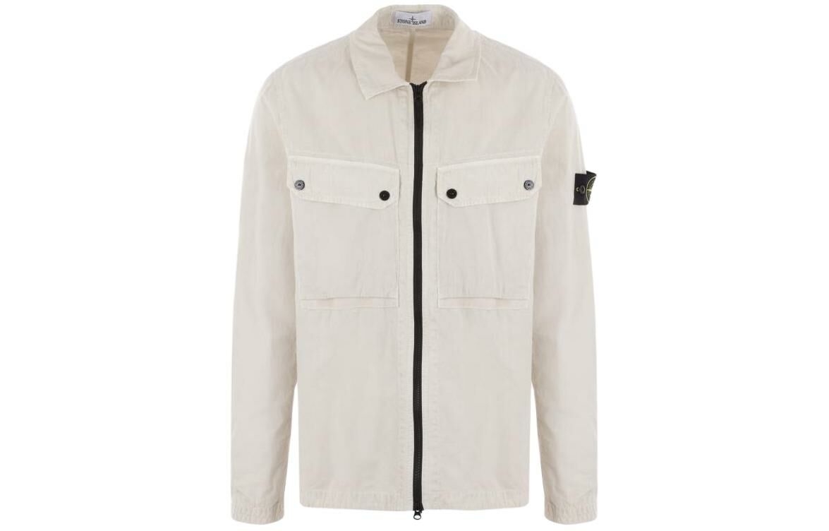 【代購】STONE ISLAND Jackets Coats Men's Milk White