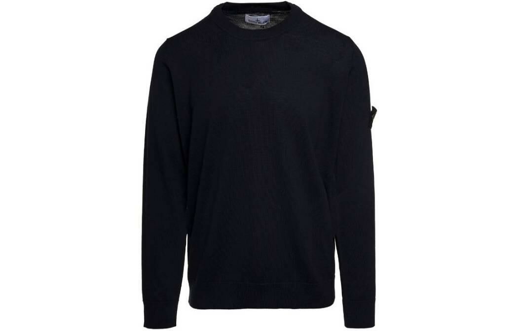 【代購】STONE ISLAND Logo Patch Crewneck Jumper