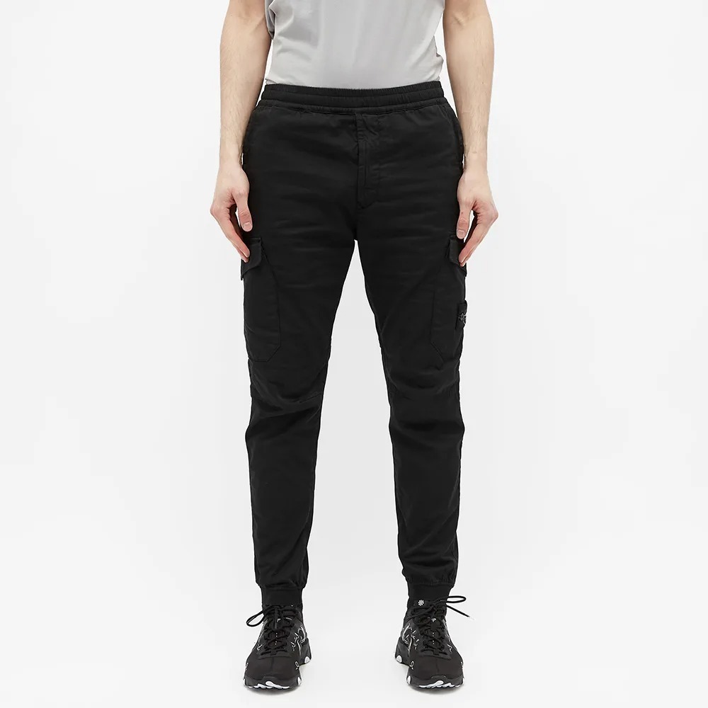 【代購】STONE ISLAND Casual Pants Men's Black