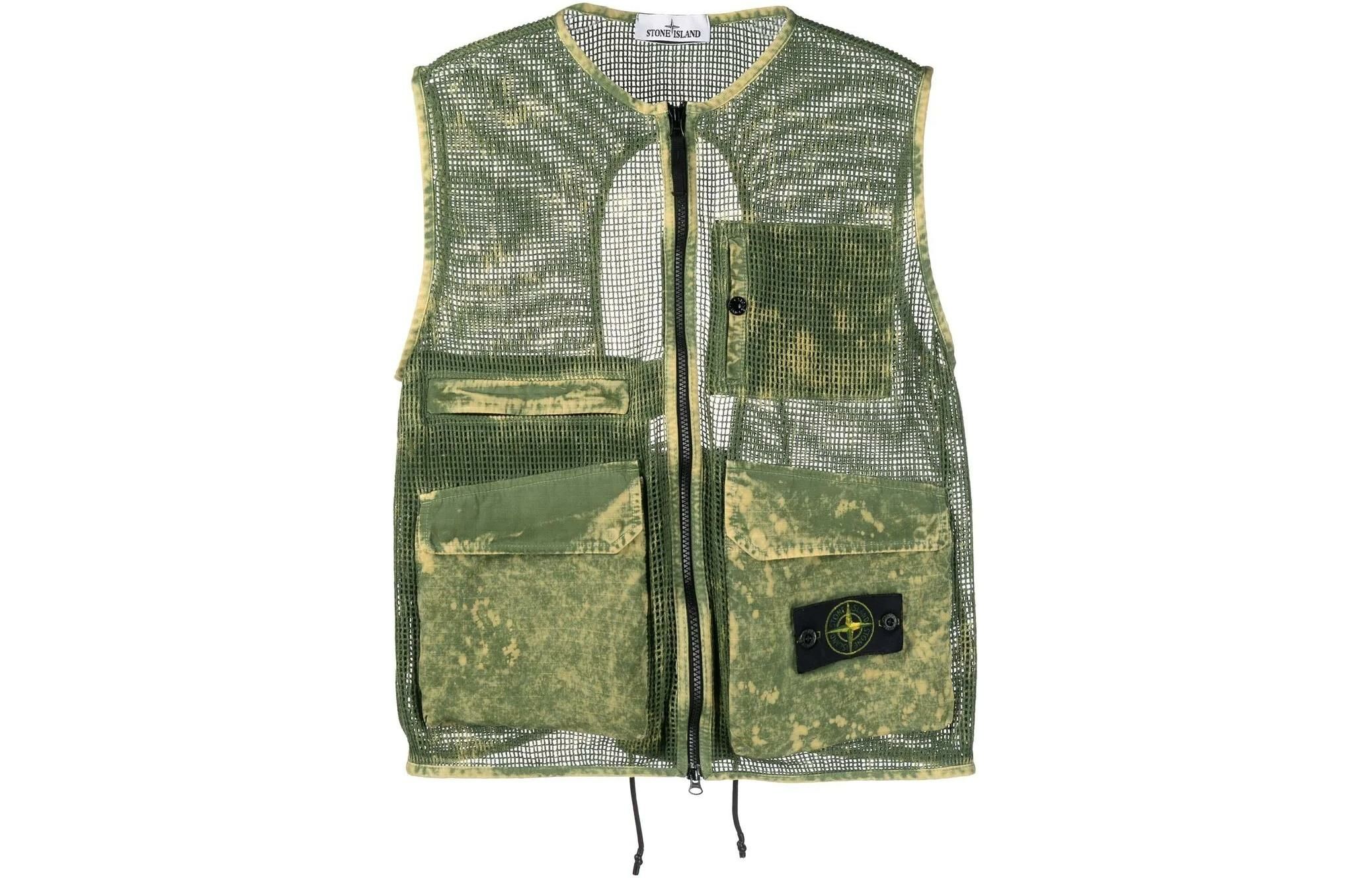 【代購】STONE ISLAND Vests Men Green
