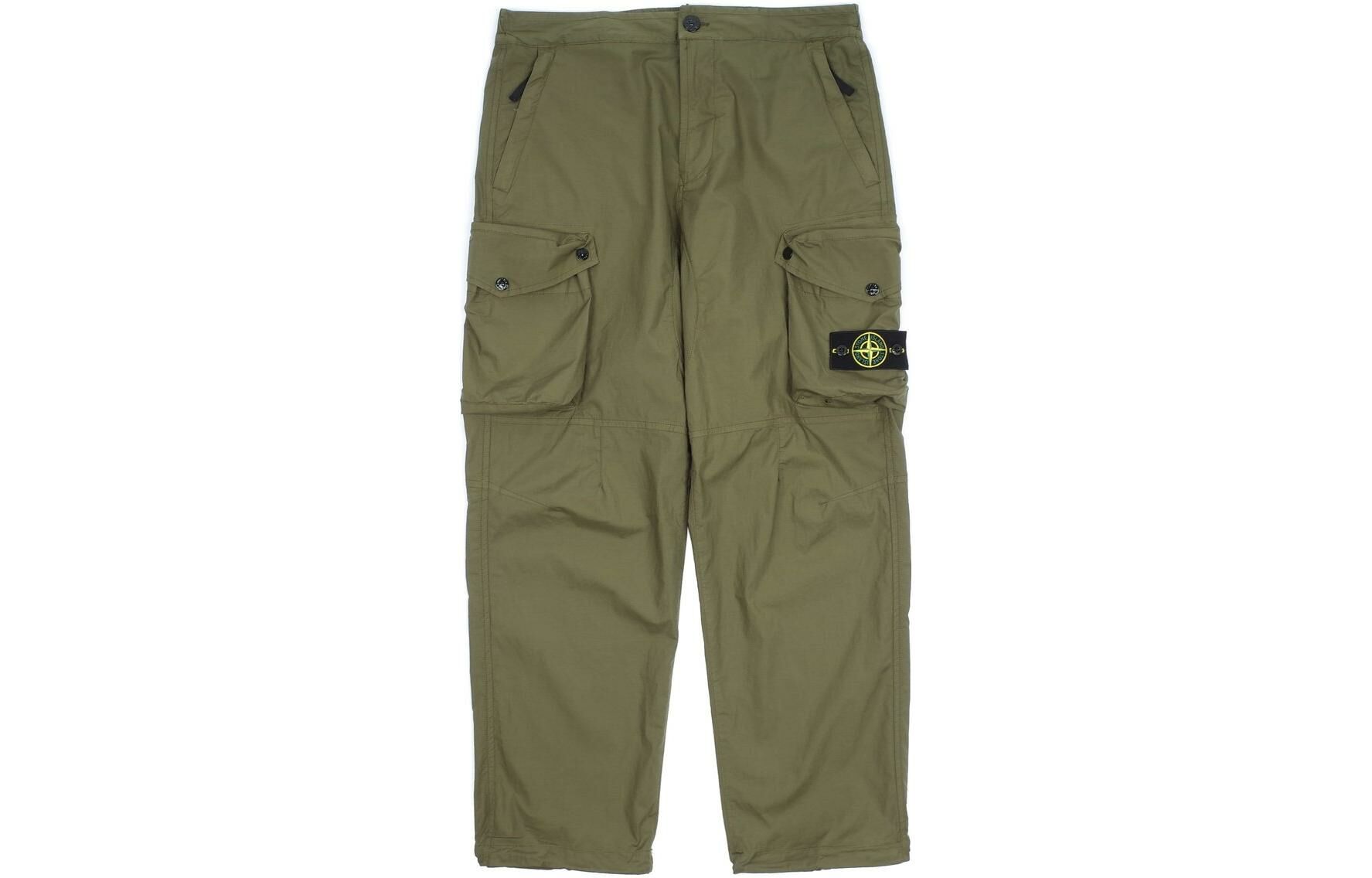 【代購】STONE ISLAND Cargo Pants Men Green