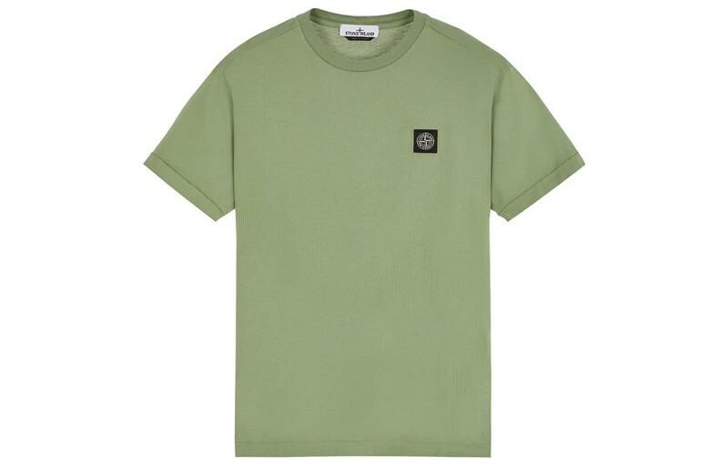 【代購】STONE ISLAND Logo Patch Crewneck T-Shirt