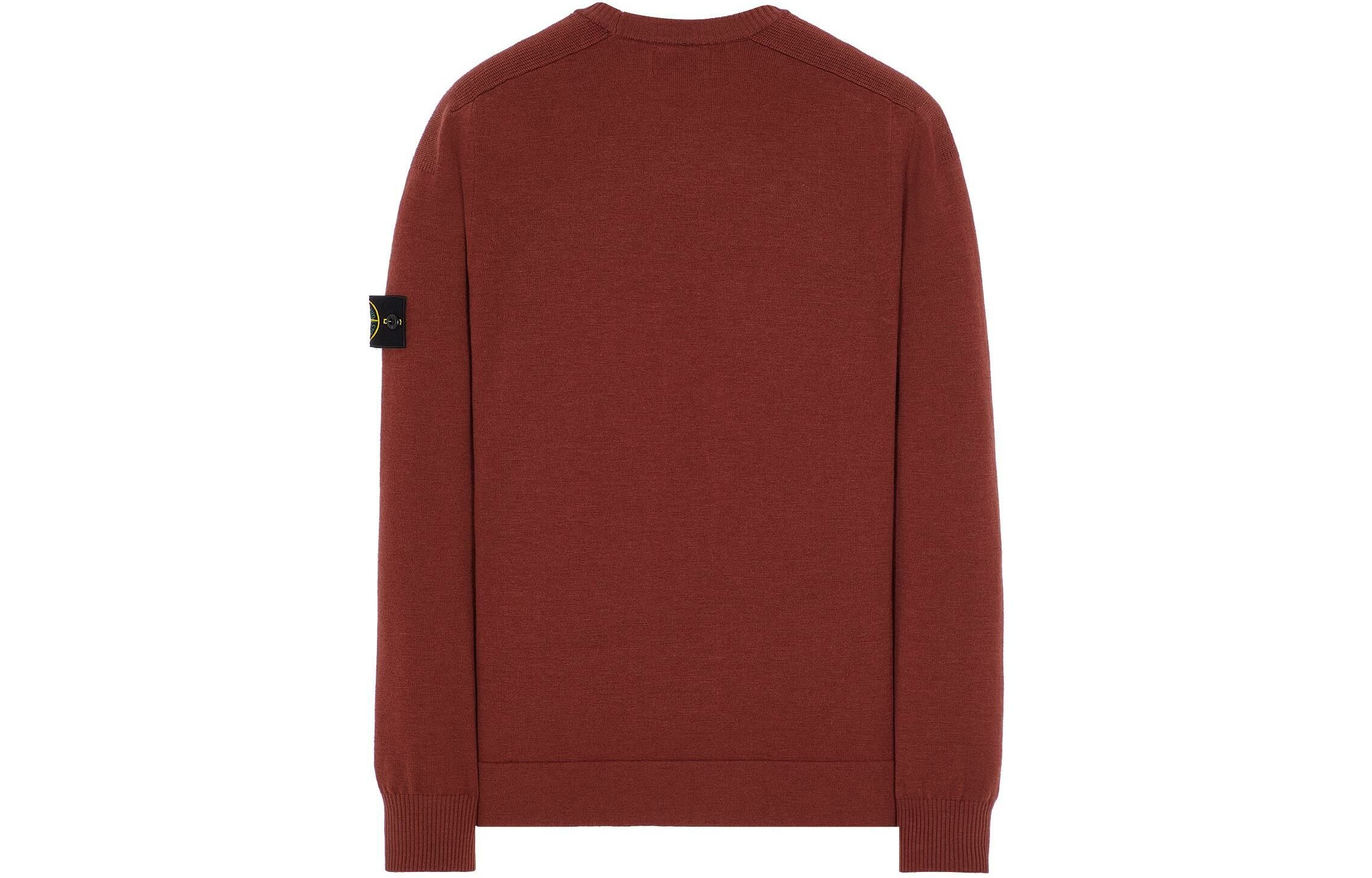 【代購】STONE ISLAND Sweatshirt Men's Russet