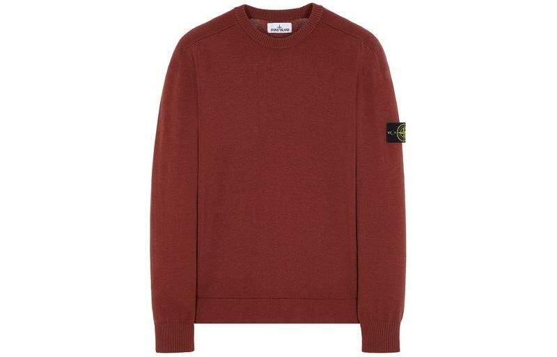 【代購】STONE ISLAND Sweatshirt Men's Russet
