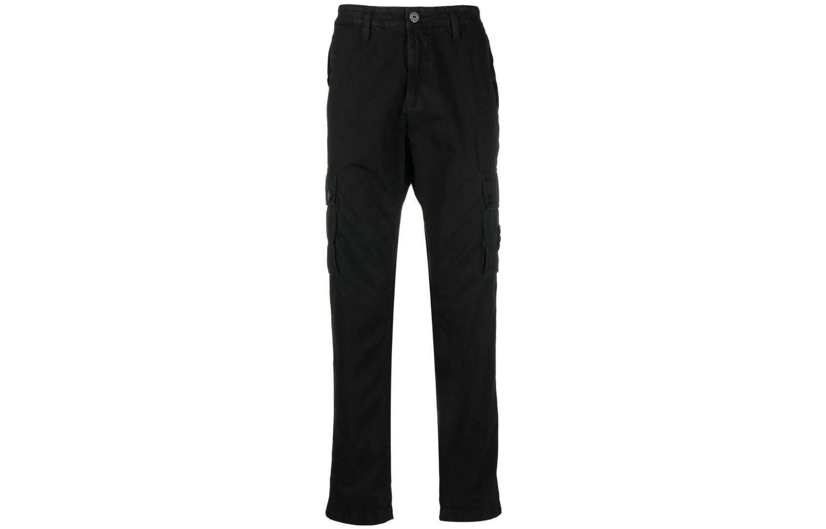 【代購】STONE ISLAND Slim-fit Cotton Trousers