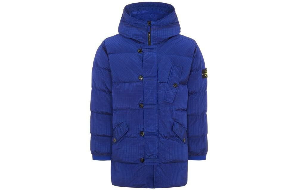 【代購】STONE ISLAND FW23 Down Jacket Coat Men's Blue