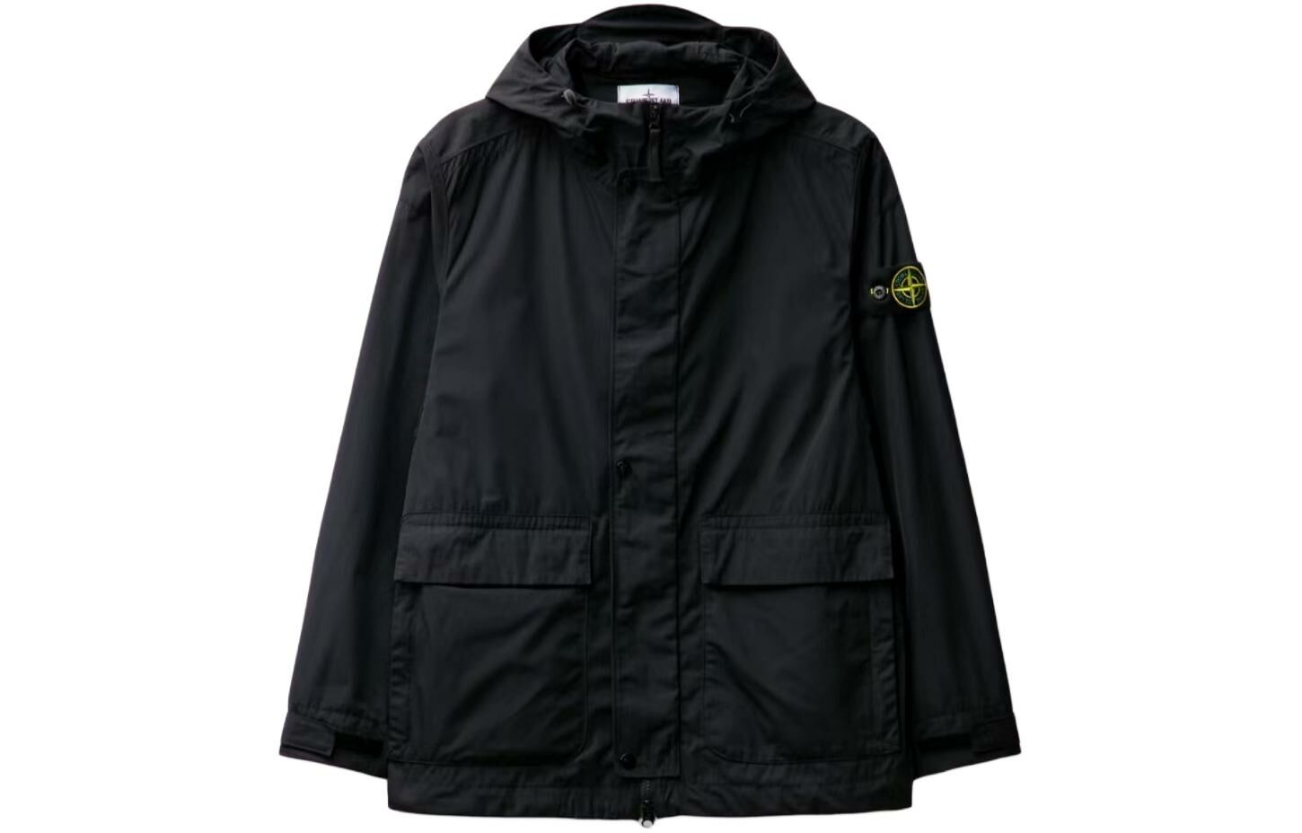 【代購】STONE ISLAND SS24 Jackets Coats Men's Black