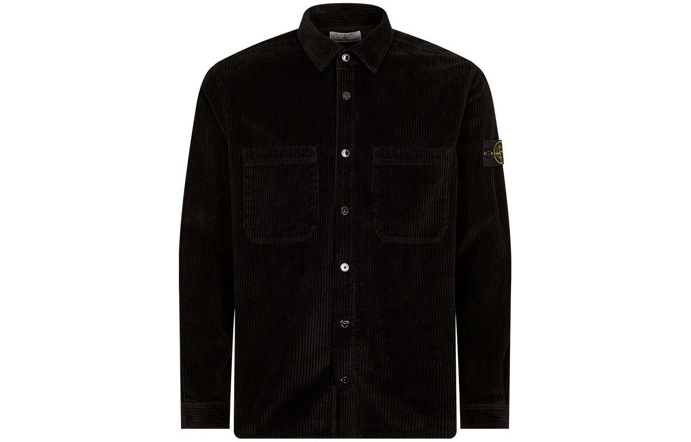【代購】STONE ISLAND FW23 Shirt Men's Black
