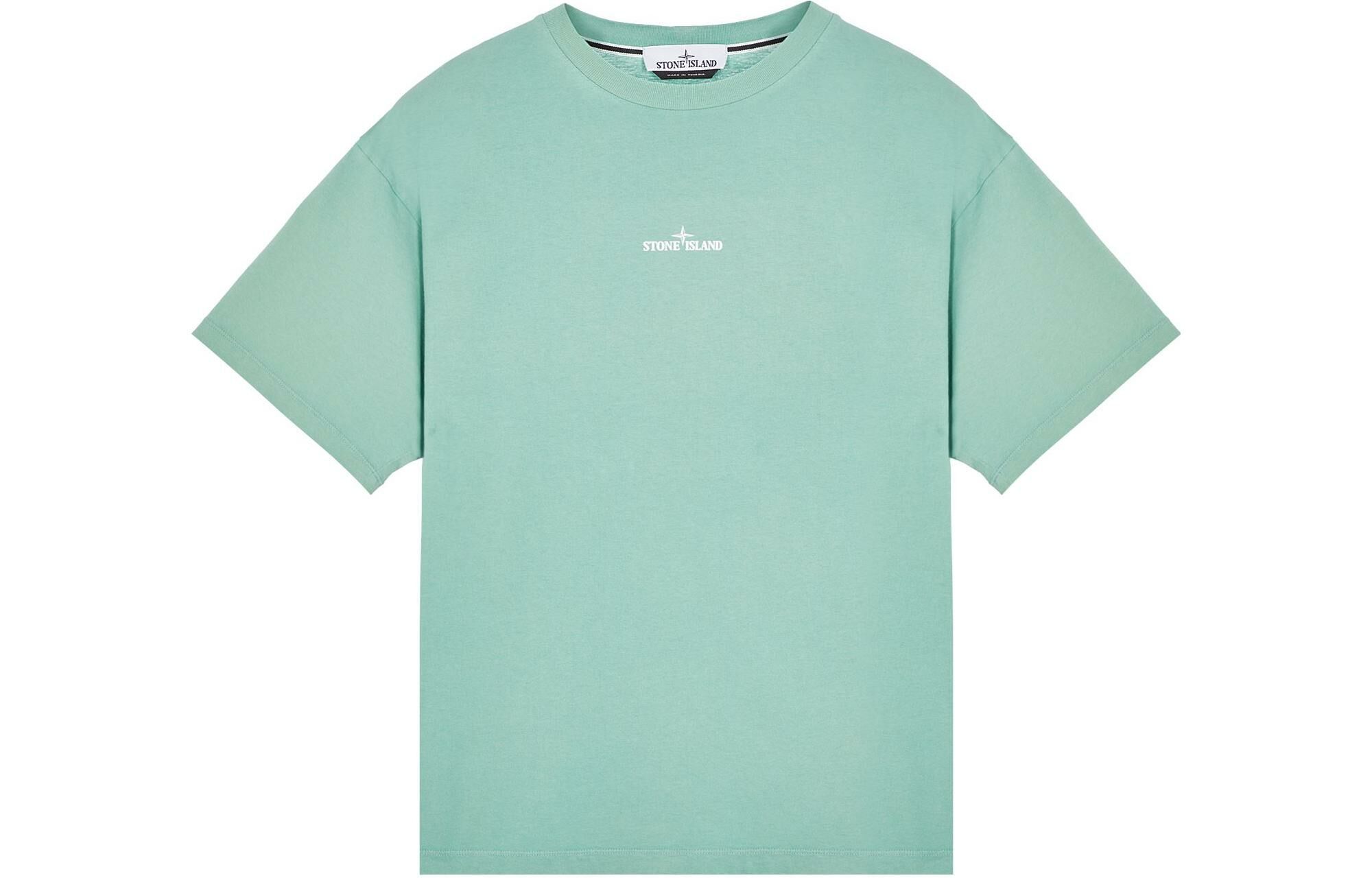 【代購】STONE ISLAND Scratched Paint One Print T-Shirt Men's Matcha Green