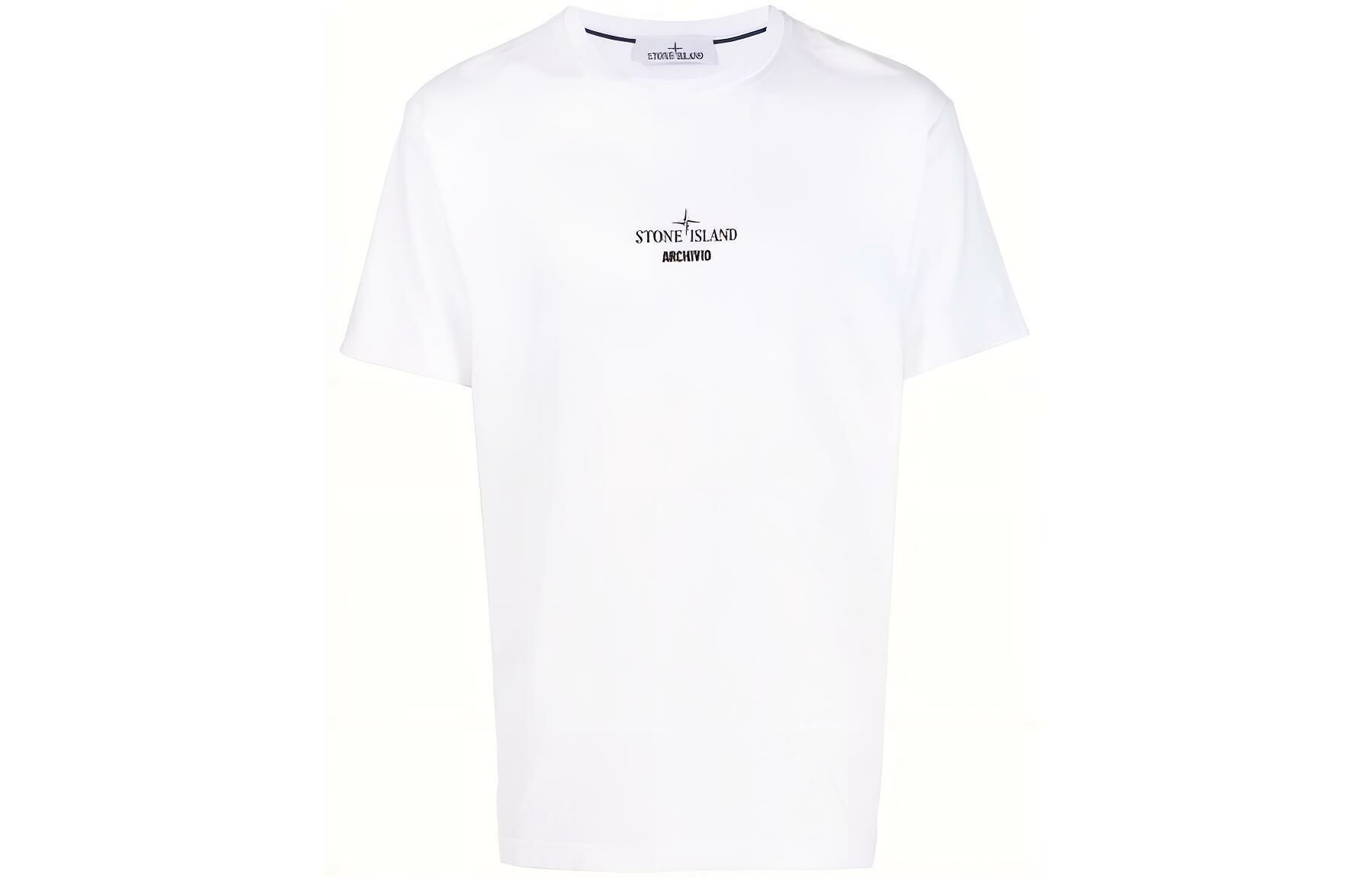 【代購】STONE ISLAND Logo Printed Crewneck T-Shirt