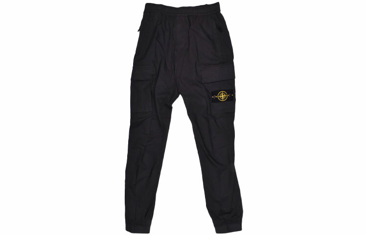 【代購】STONE ISLAND SS22 Cargo Pants Men's Charcoal Black