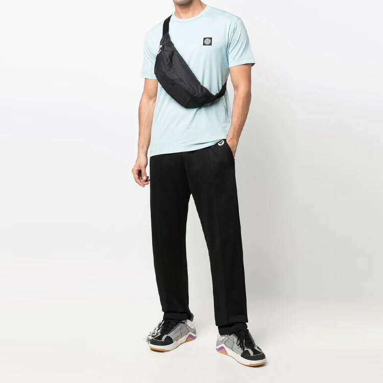 【代購】STONE ISLAND T-Shirts Men Light Blue