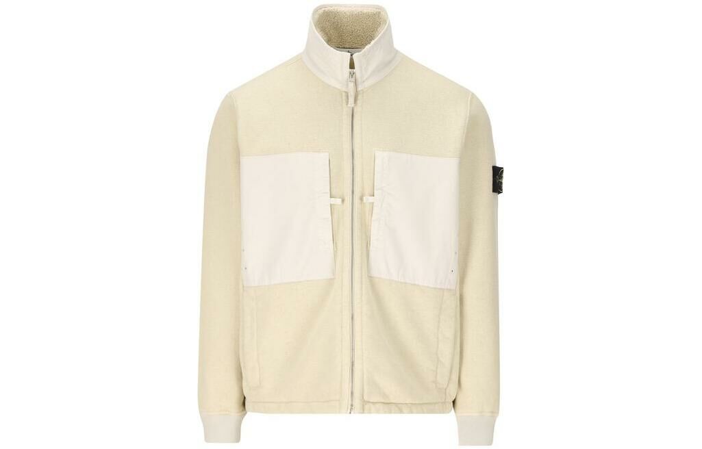 【代購】STONE ISLAND High-Neck Zipped Sweatshirt