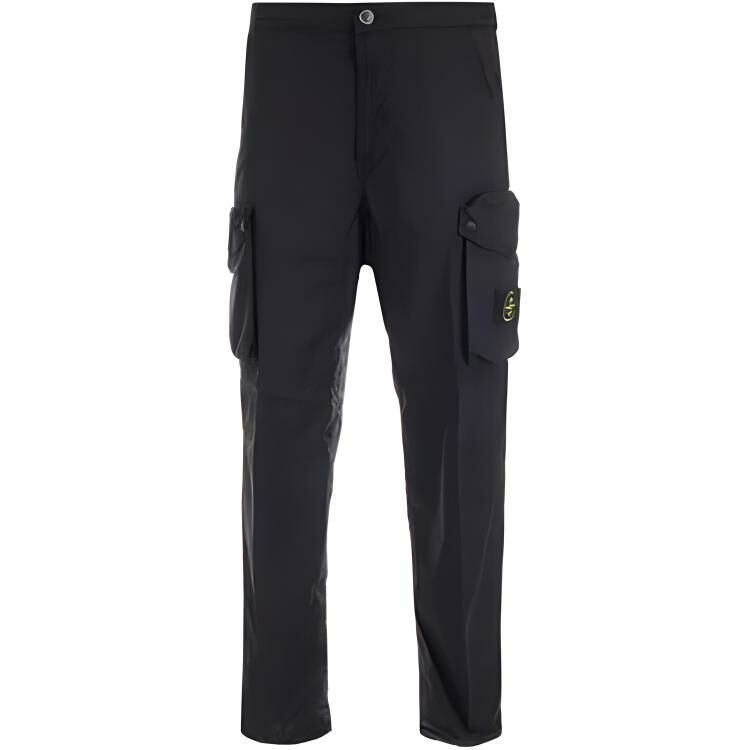 【代購】STONE ISLAND SS21 Casual Pants Men's Black