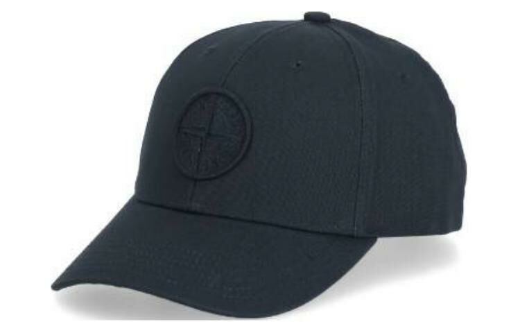 【代購】STONE ISLAND Cotton Baseball Caps Men's Blue
