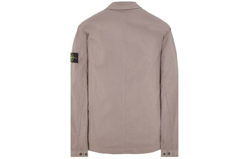 【代購】STONE ISLAND Compass-badge Shirt Jacket