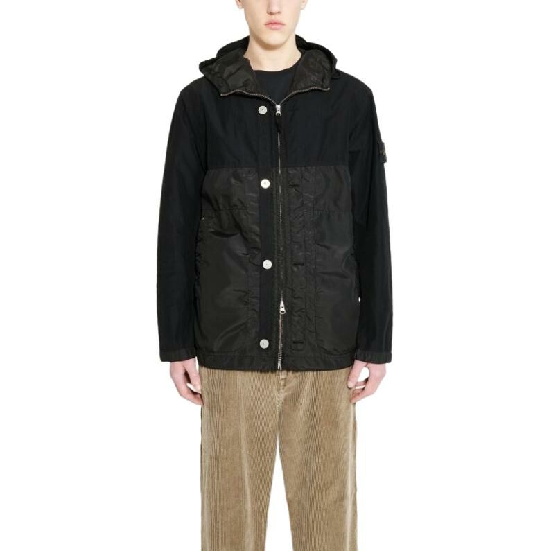 【代購】STONE ISLAND Compass-badge Hooded Jacket