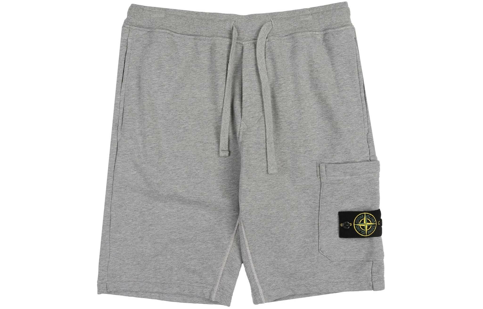 【代購】STONE ISLAND Compass-badge Cotton Track Shorts