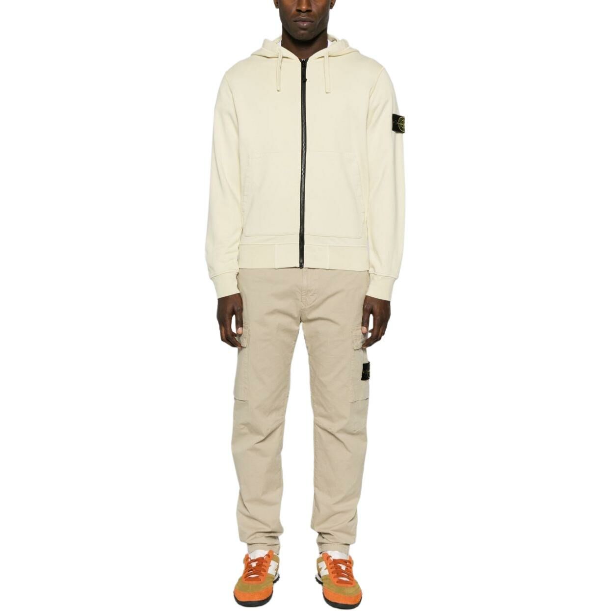 【代購】STONE ISLAND Sweatshirts Men Ecru