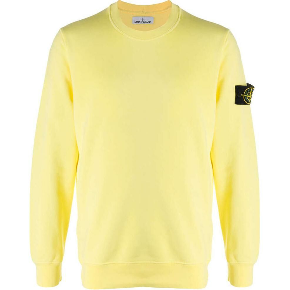 【代購】STONE ISLAND Sweatshirt Men's Yellow