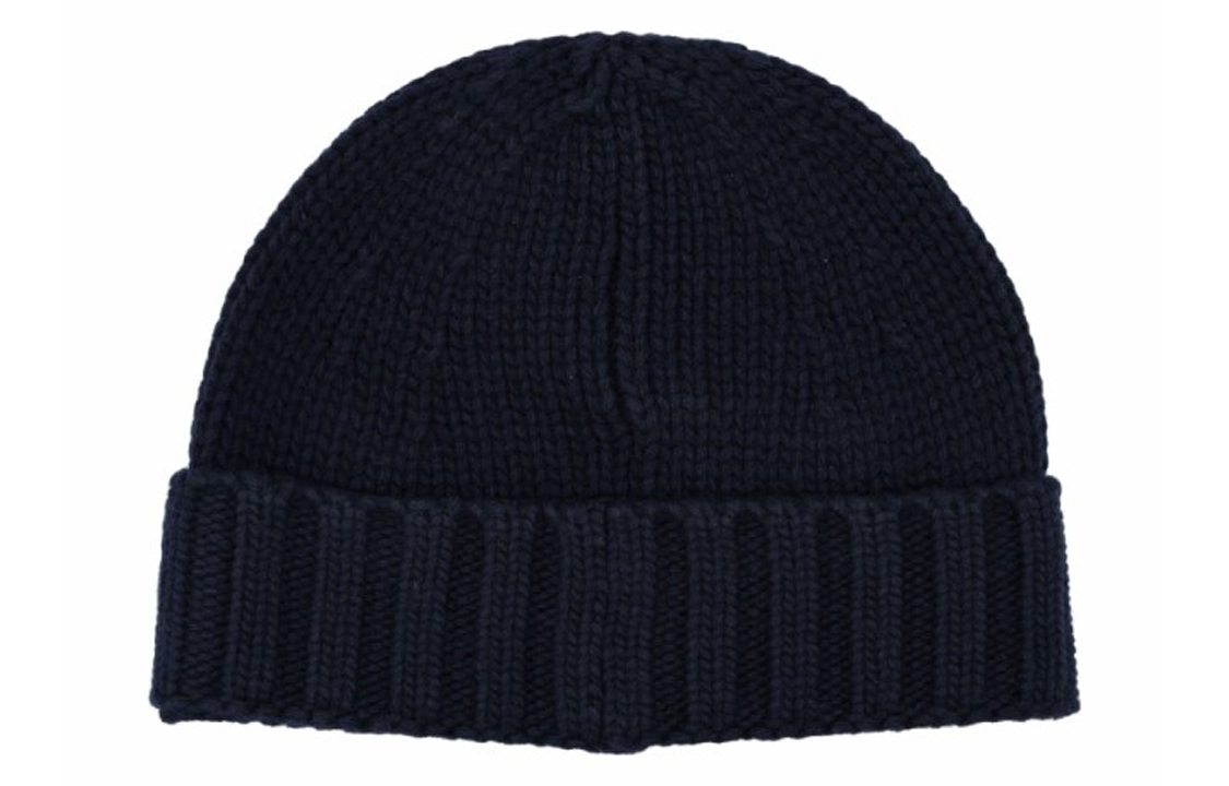 【代購】STONE ISLAND Logo Patch Ribbed Beanie