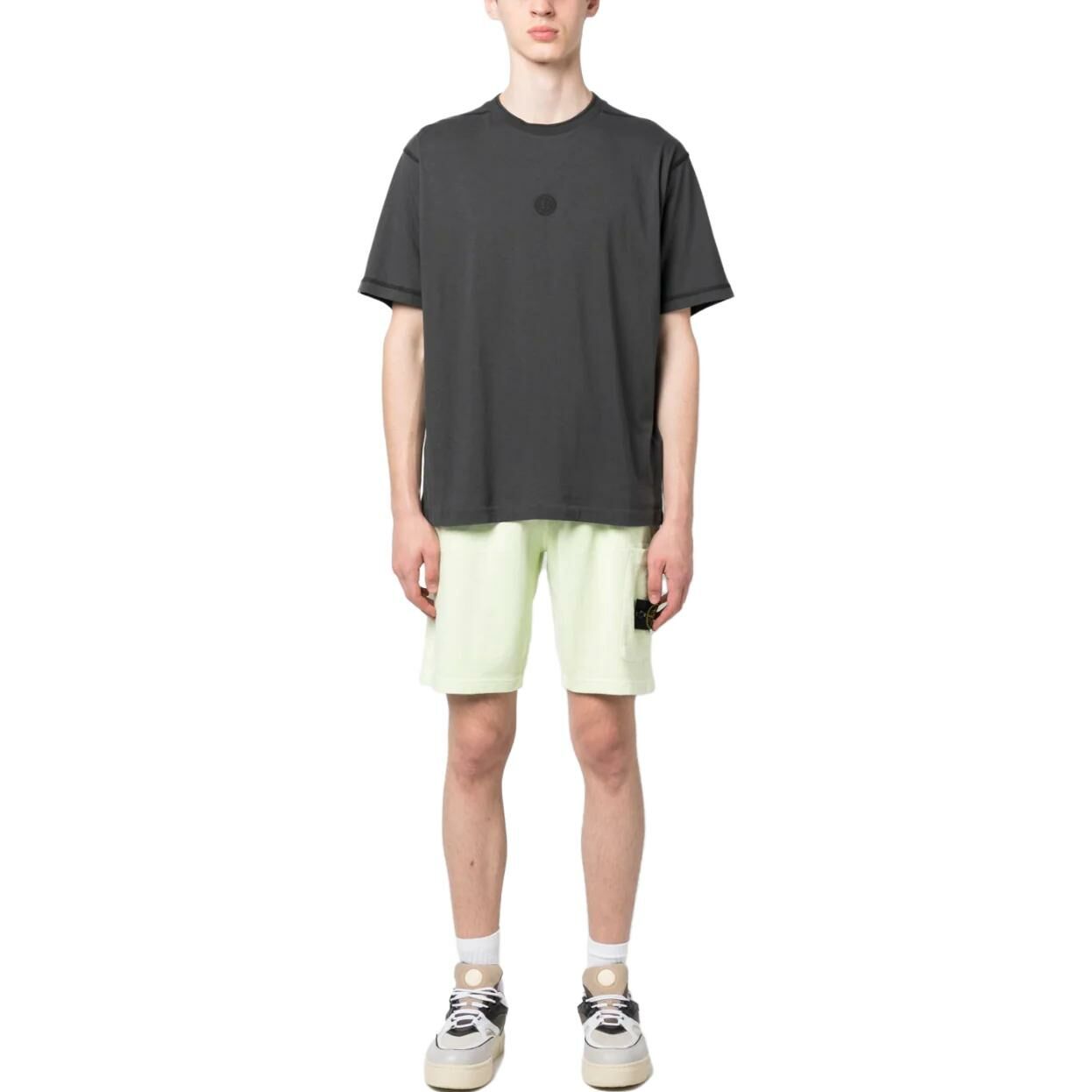 【代購】STONE ISLAND Casual Shorts Men's Light Green
