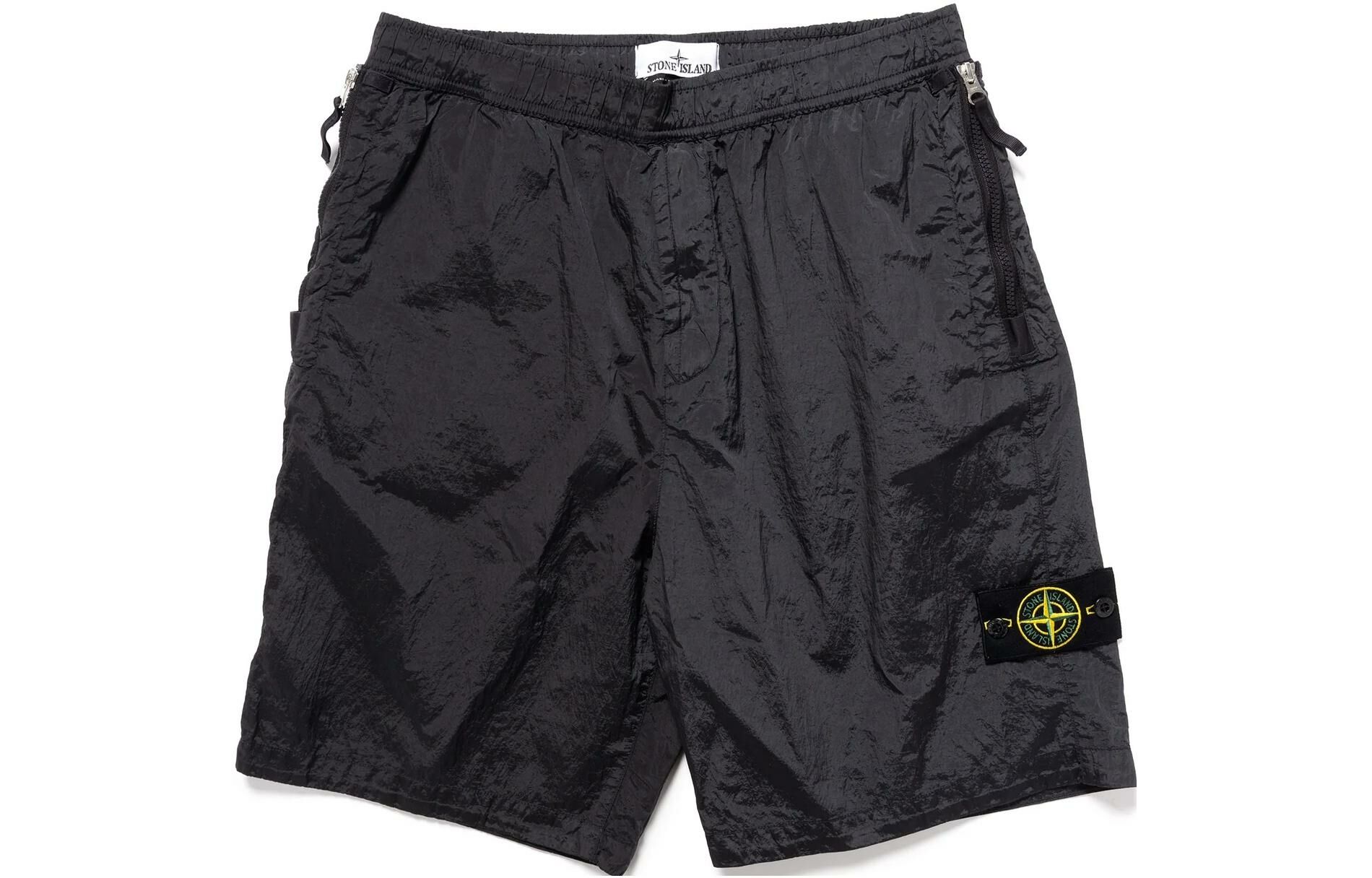 【代購】STONE ISLAND Casual Shorts Men's Charcoal Black