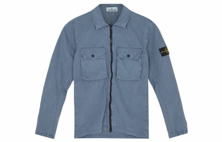 【代購】STONE ISLAND FW21 Jackets Coats Men's Haze Blue