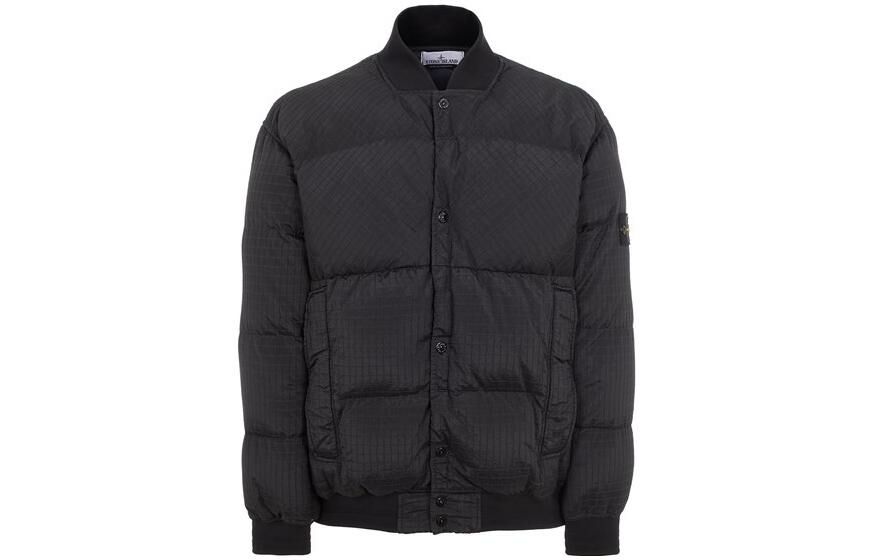 【代購】STONE ISLAND Down Jacket Men's Black