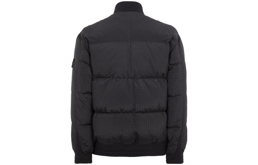 【代購】STONE ISLAND Down Jacket Men's Black