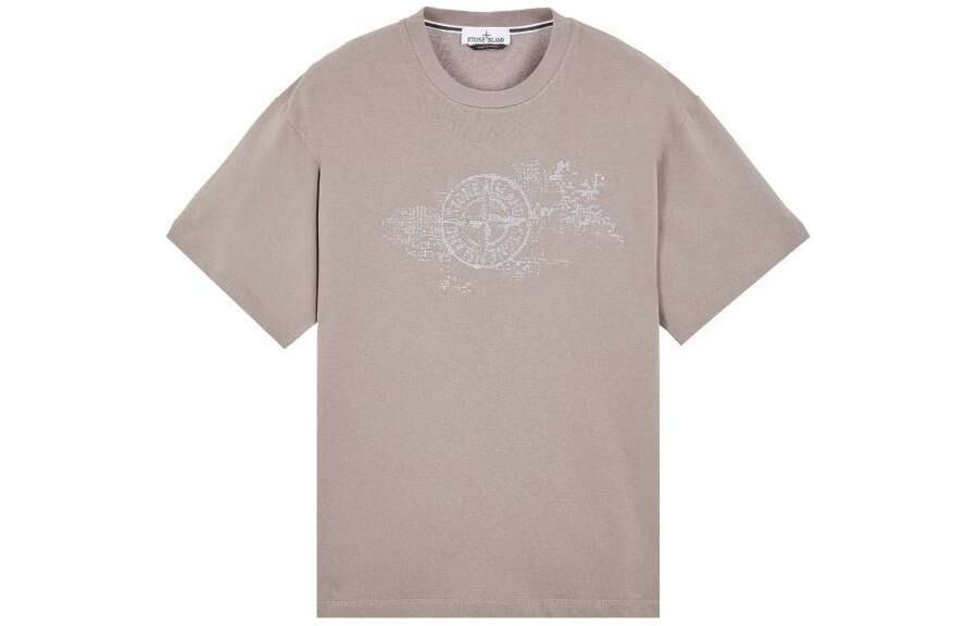 【代購】STONE ISLAND T-Shirt Men's Khaki