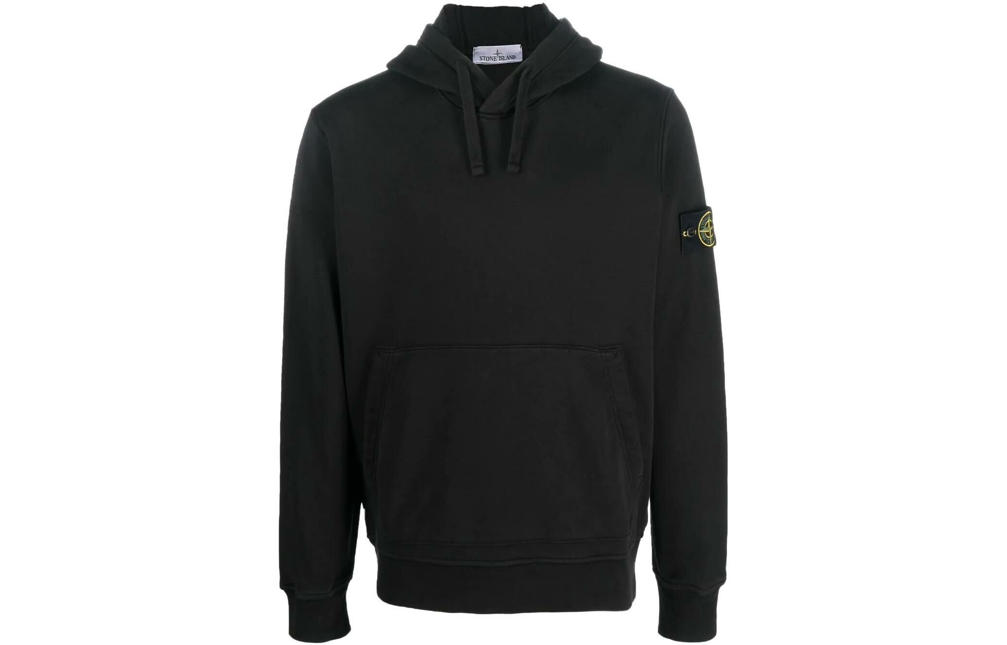 【代購】STONE ISLAND Logo Patch Drawstring Hoodie