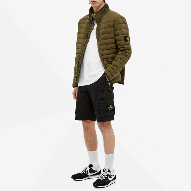 【代購】STONE ISLAND SS21 Casual Shorts Men's Black