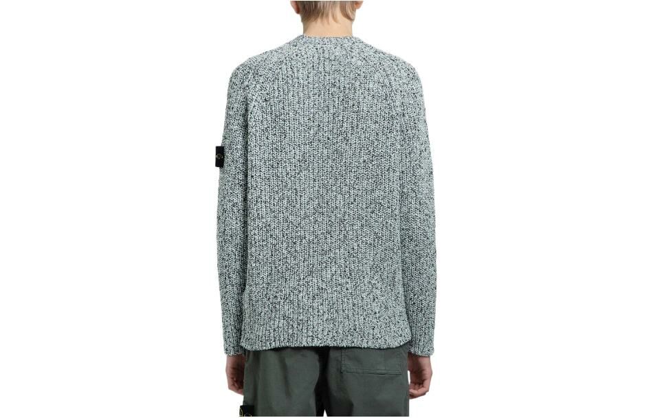 【代購】STONE ISLAND Sweater Men's Gray Blue