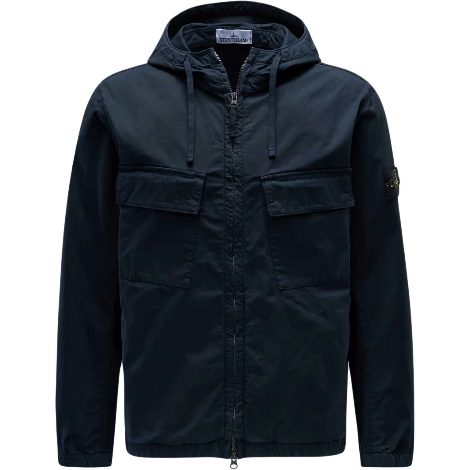 【代購】STONE ISLAND SS24 Jackets Coats Men's Dark Blue