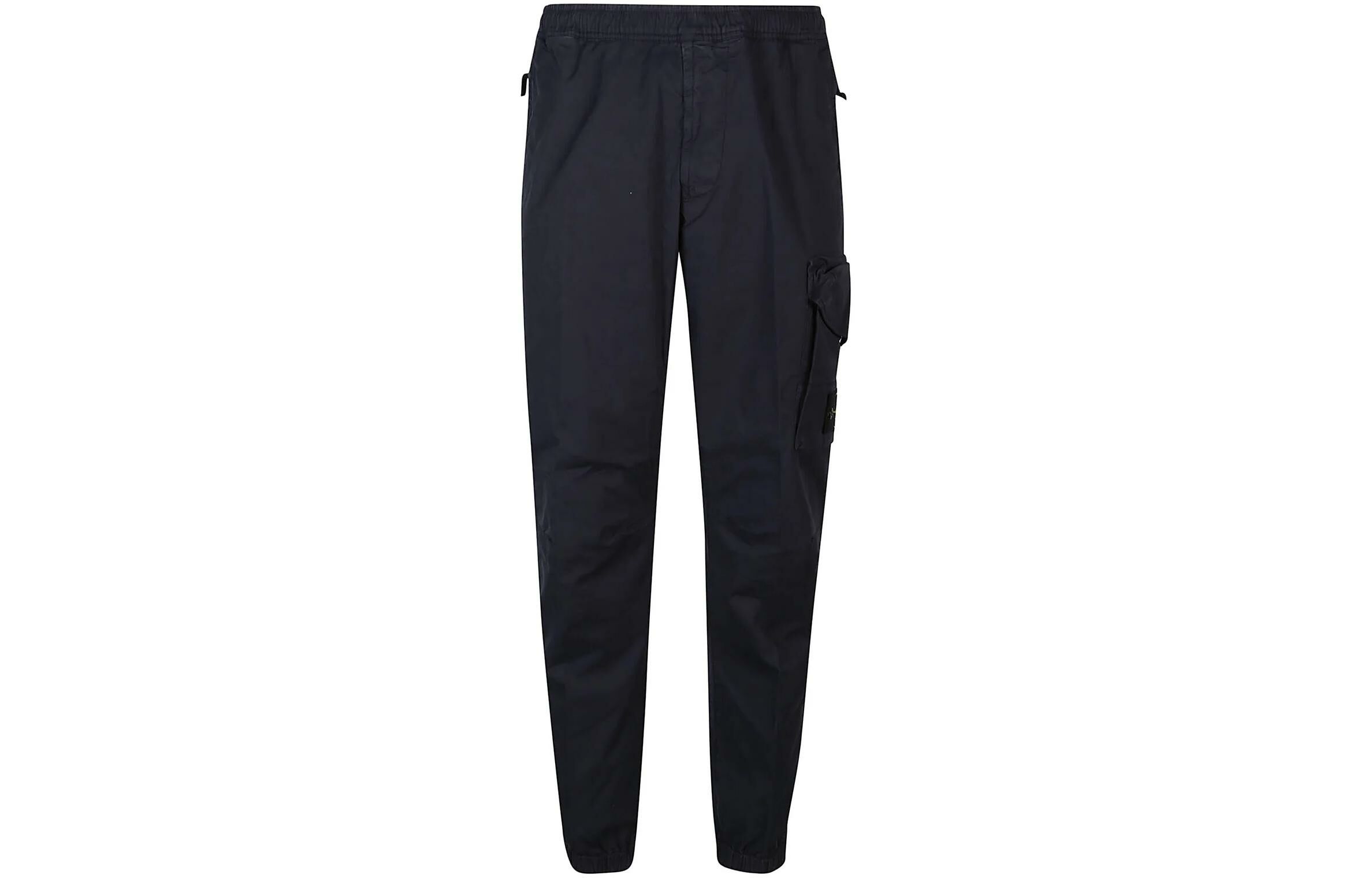 【代購】STONE ISLAND Casual Pants Men's Black