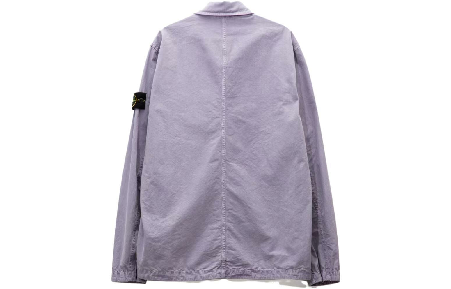 【代購】STONE ISLAND Shirts Men Lavender