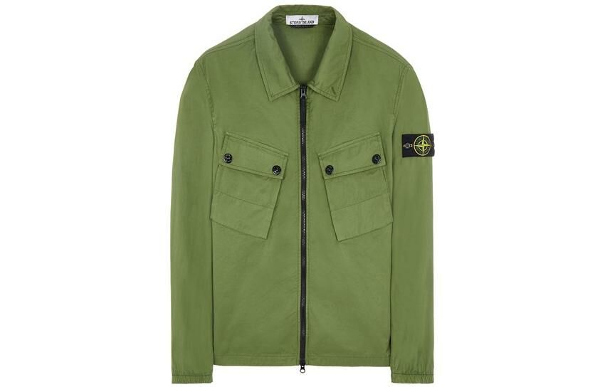 【代購】STONE ISLAND Jackets Men Olive Green