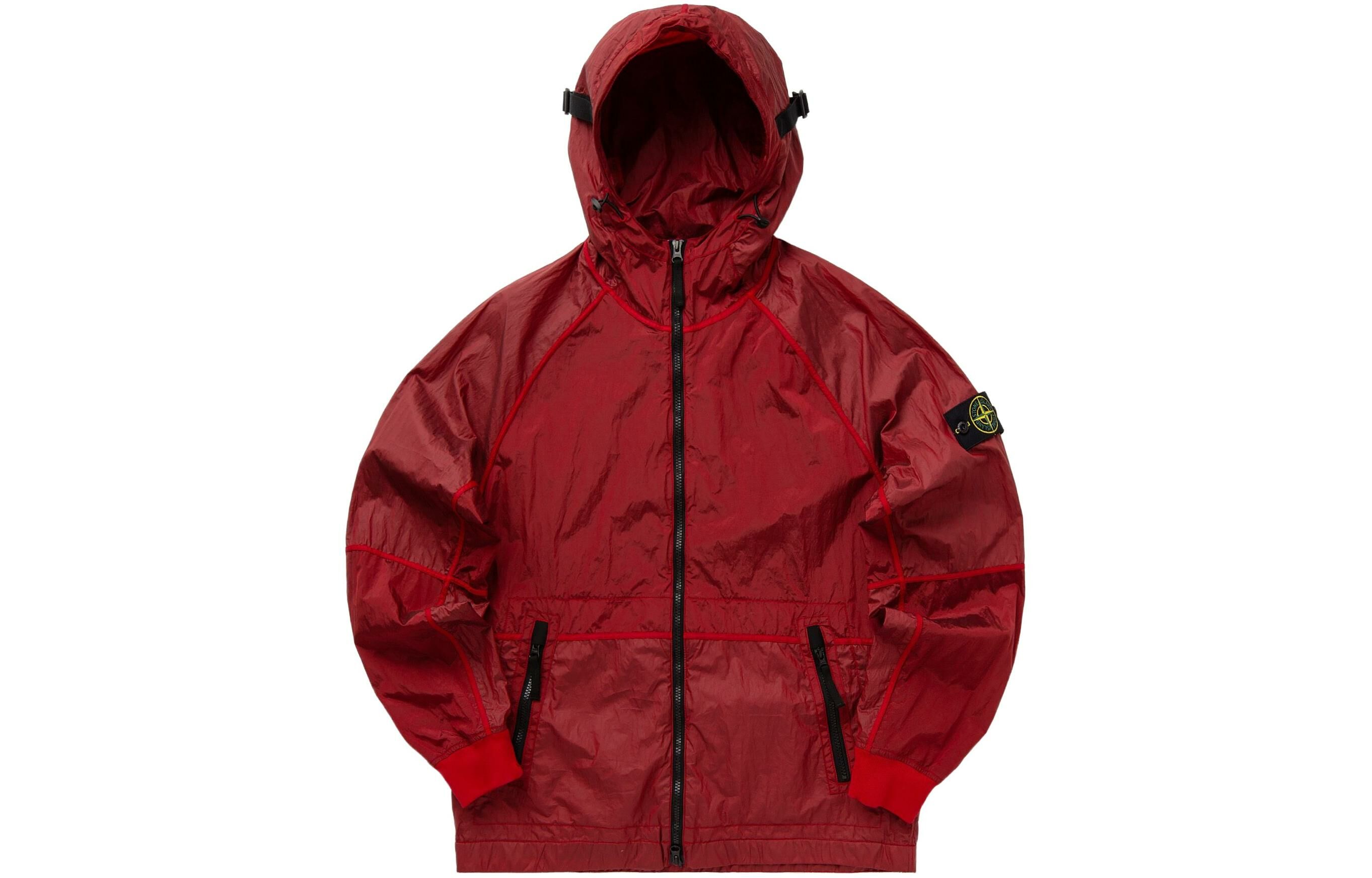 【代購】STONE ISLAND SS24 Jackets Coats Men's Brick Red