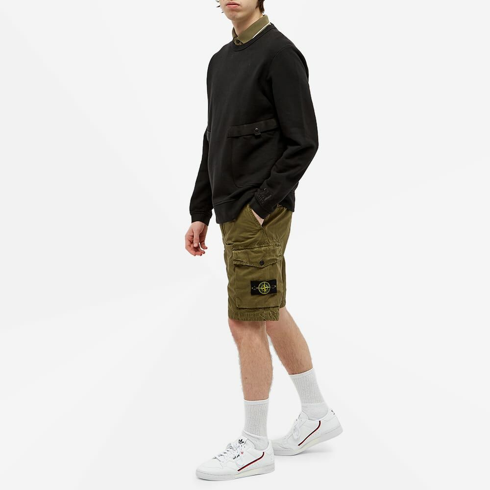 【代購】STONE ISLAND Casual Shorts Men's Olive Green