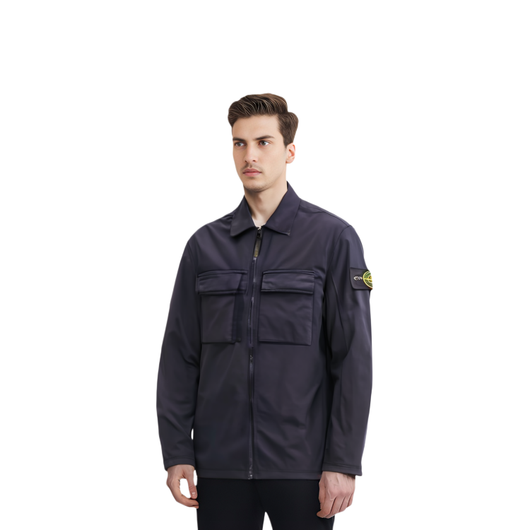 【代購】STONE ISLAND SS23 Jacket Men's Navy Blue