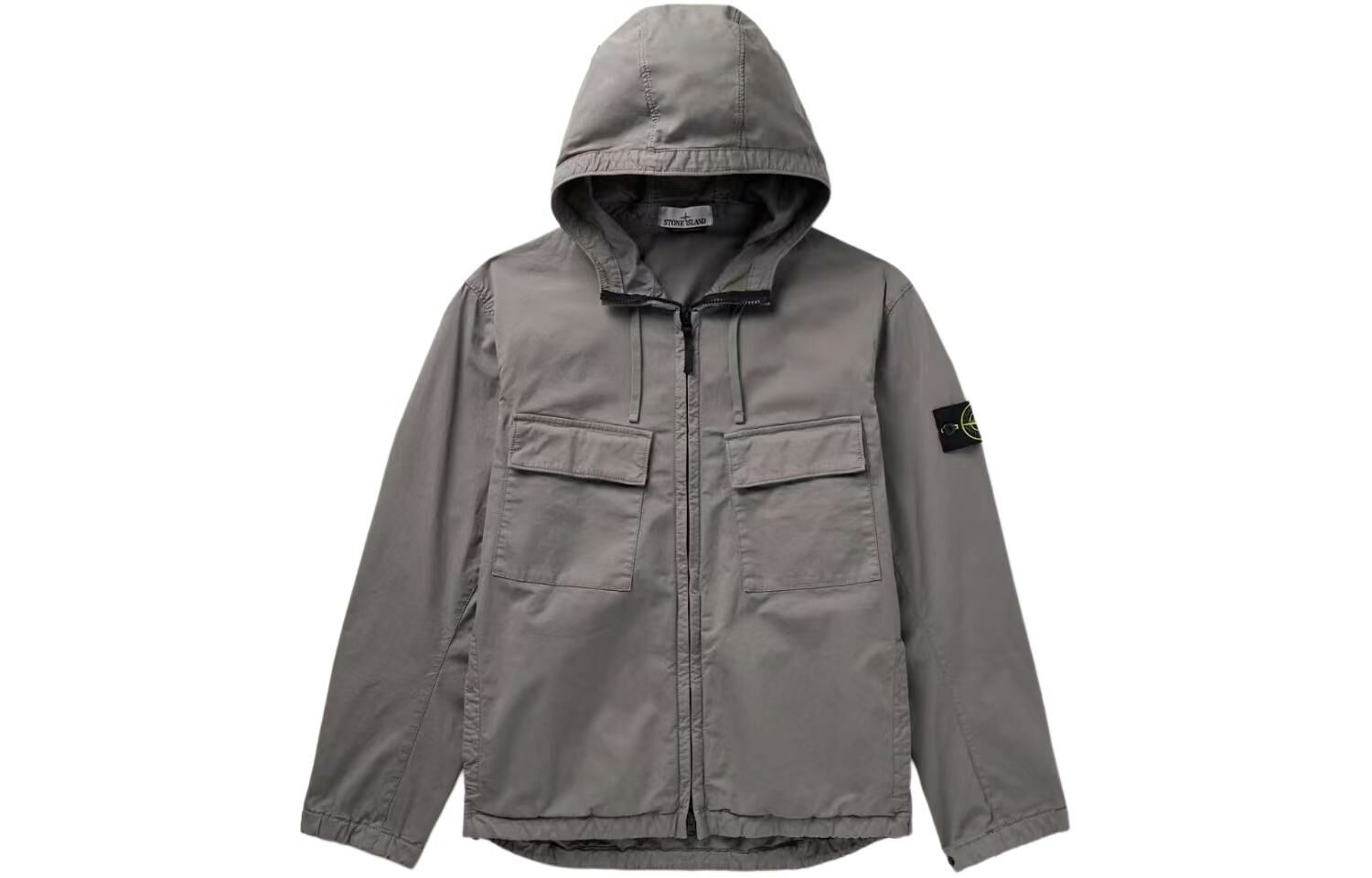 【代購】STONE ISLAND Jackets Coats Men's Gray