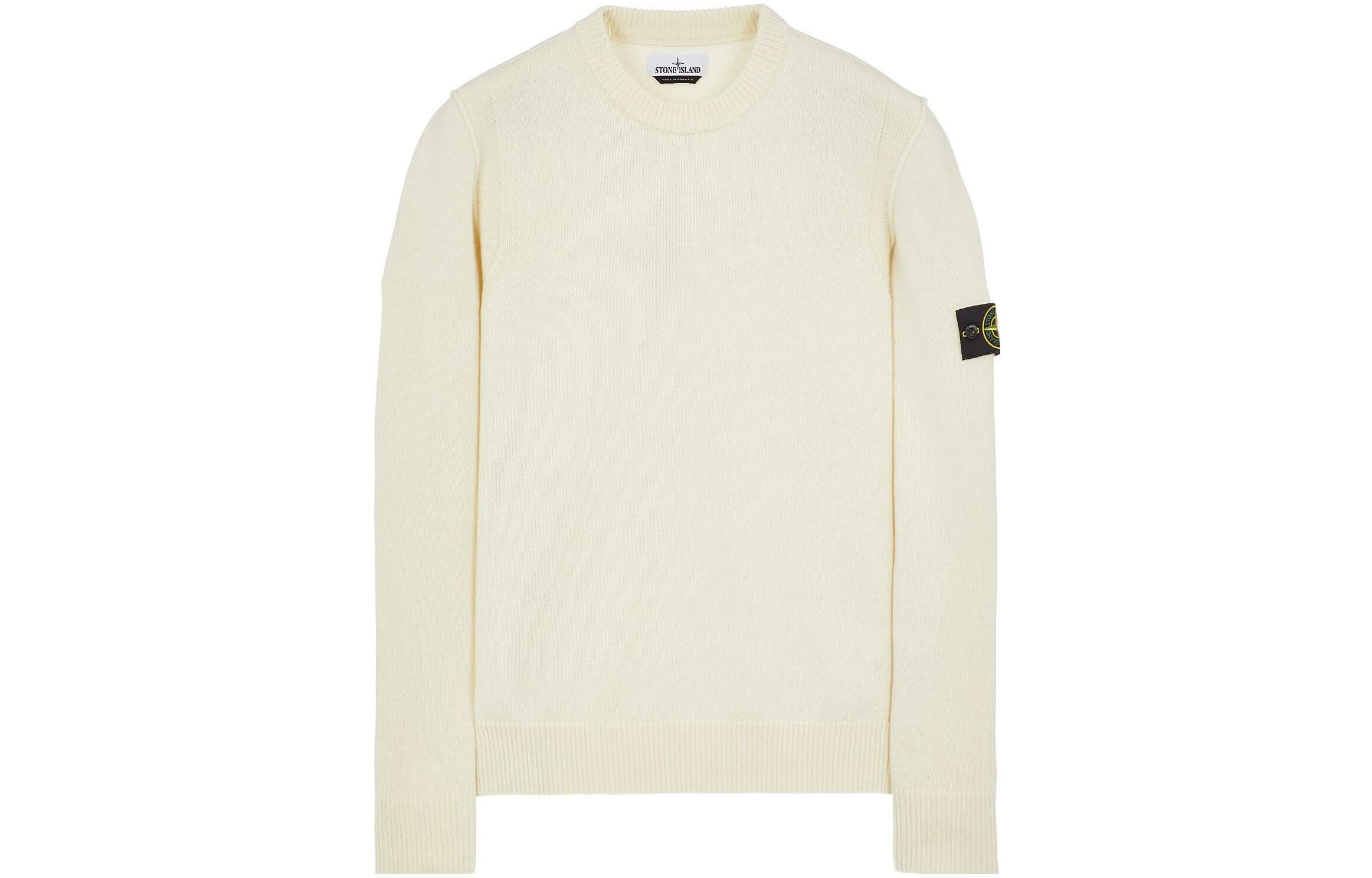【代購】STONE ISLAND Logo Patch Crewneck Jumper