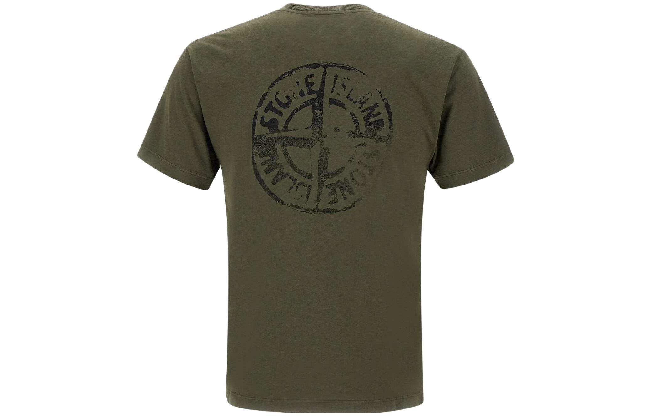 【代購】STONE ISLAND Logo-print Cotton T-shirt