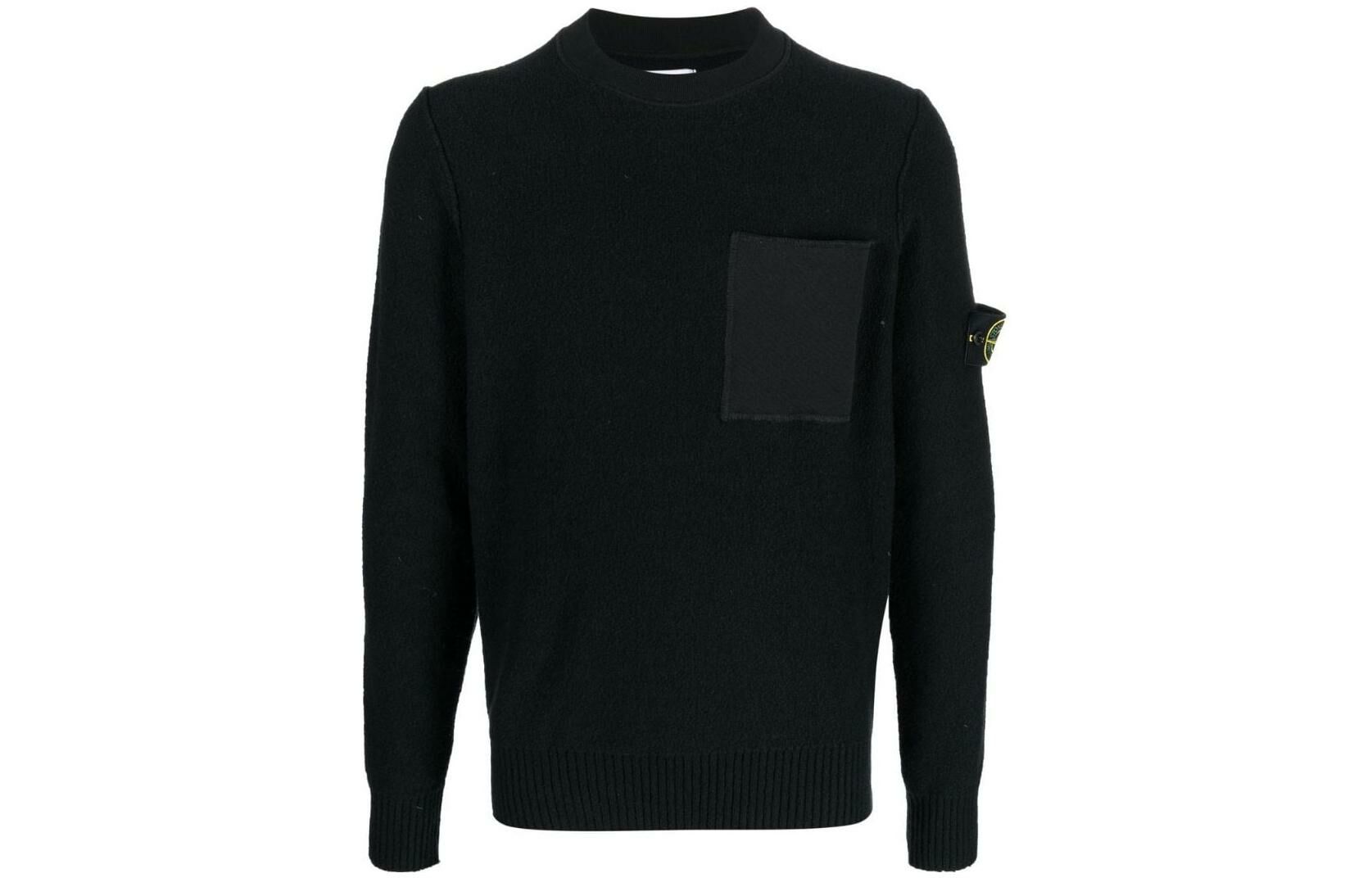 【代購】STONE ISLAND Compass Patch Crew Neck Sweater