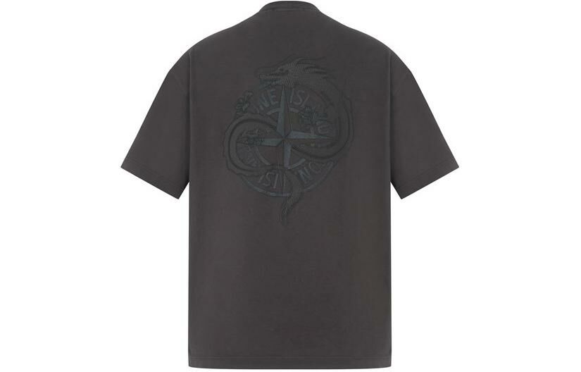 【代購】STONE ISLAND SS24 T-Shirt Unisex Dark Gray