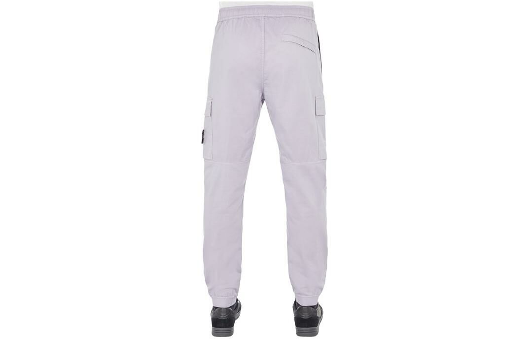 【代購】STONE ISLAND Casual Pants Men Light Purple