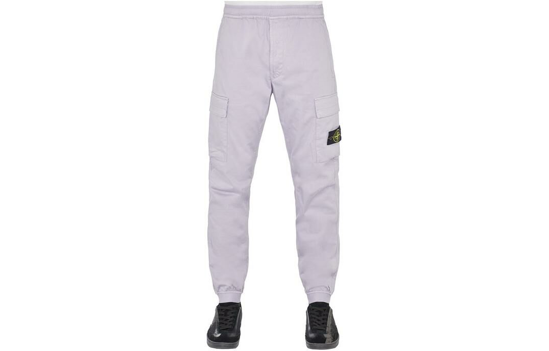 【代購】STONE ISLAND Casual Pants Men Light Purple