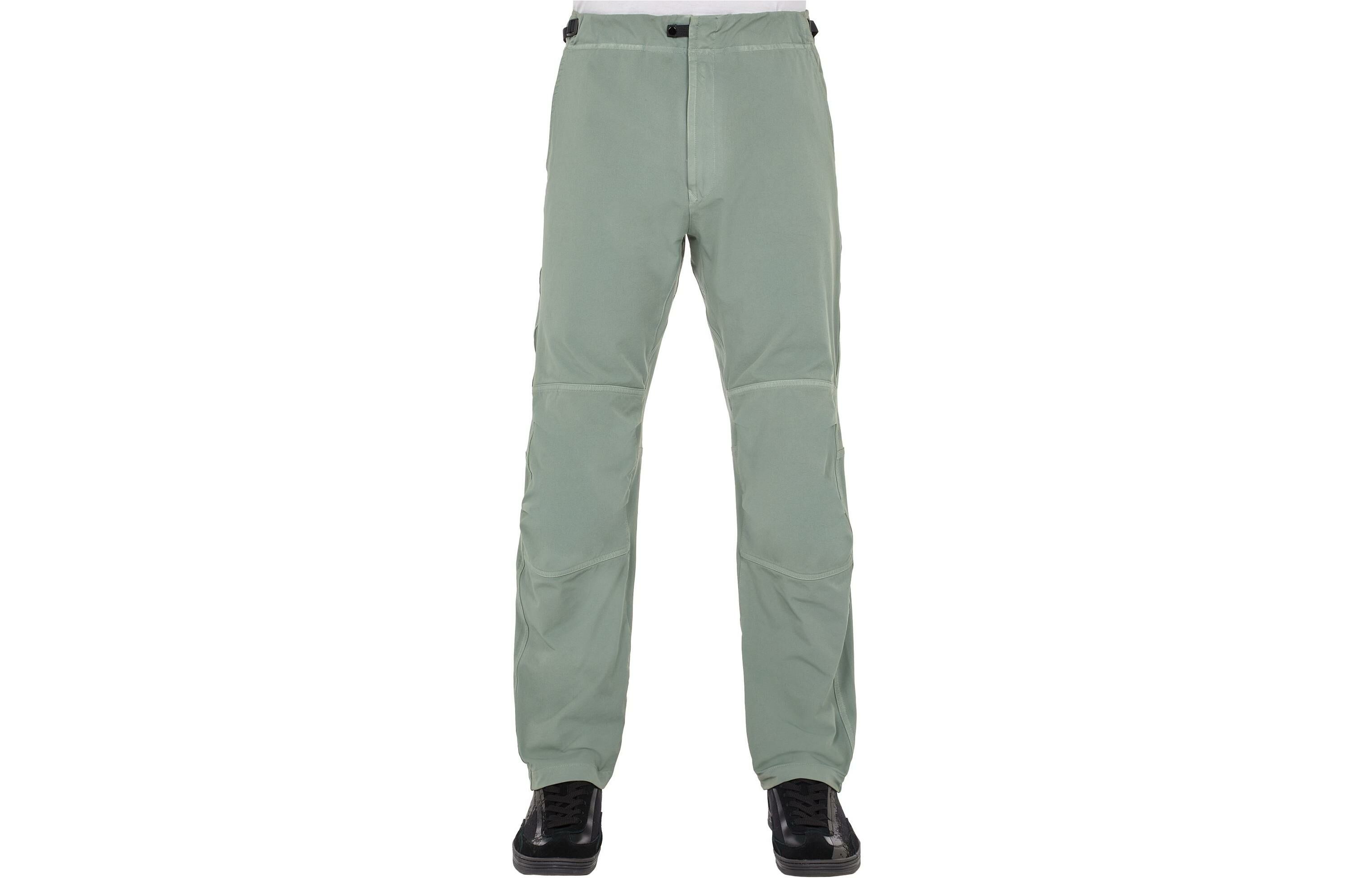 【代購】STONE ISLAND STONE ISLAND STELLINA Series Casual Pants Unisex Sage Green